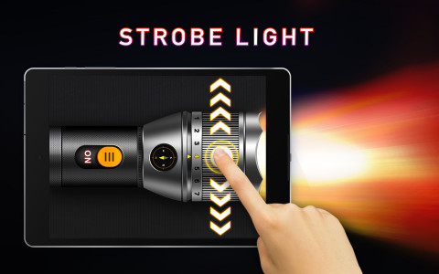 اسکرین شات برنامه Super-Bright Flashlight 2