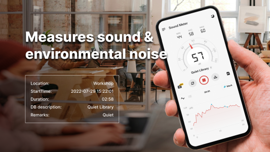 اسکرین شات 8 برنامه Sound Meter & Noise Detector