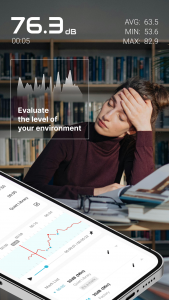 اسکرین شات 3 برنامه Sound Meter & Noise Detector