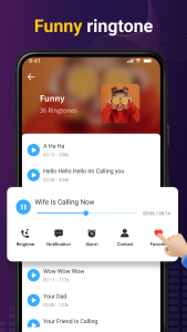 اسکرین شات 5 برنامه Ringtone Maker & Music Cutter