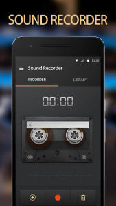 اسکرین شات برنامه Smart Sound Recorder 1