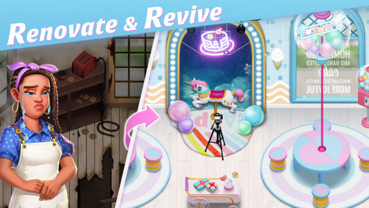 اسکرین شات 1 بازی Restaurant Rescue - Food Games