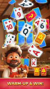 اسکرین شات 1 بازی Cooking Solitaire TriPeaks