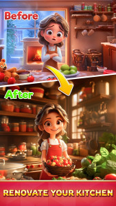 اسکرین شات 2 بازی Cooking Solitaire TriPeaks