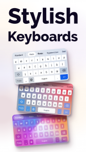 اسکرین شات 1 برنامه Fonts Art: Cute Keyboard Font