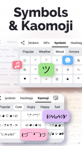 اسکرین شات 4 برنامه Fonts Art: Cute Keyboard Font