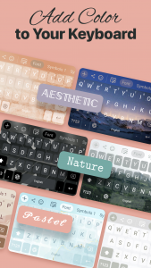 اسکرین شات برنامه Fonts Art: Cute Keyboard Font 3