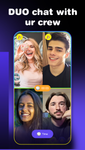 اسکرین شات برنامه Monkey - random video chat 3