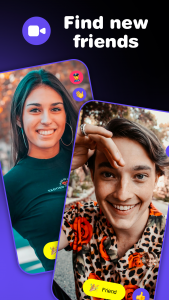 اسکرین شات 3 برنامه Monkey: live video chat & call