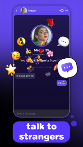 اسکرین شات برنامه Monkey - random video chat 4