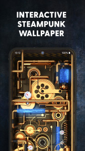 اسکرین شات 1 برنامه Cool Wallpapers HD Steampunk