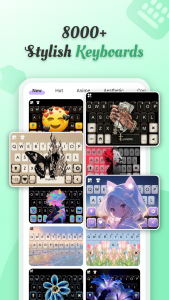 اسکرین شات 4 برنامه Cool Fonts - Keyboard & Themes