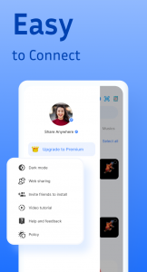 اسکرین شات 6 برنامه Share - File Transfer, Connect