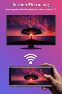 اسکرین شات برنامه Miracast for Android to tv : W 1