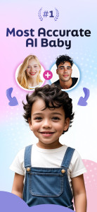 اسکرین شات 1 برنامه Future Baby Generator