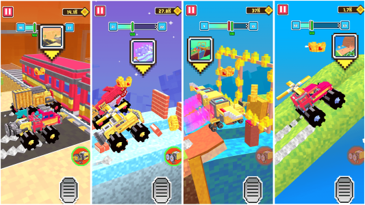 اسکرین شات 2 بازی Craftify Car DIY Assembly Race