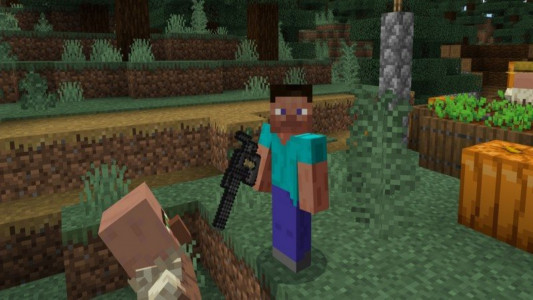 اسکرین شات برنامه MCPE Actual Gun Mod 3