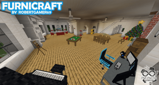 اسکرین شات 1 برنامه Furniture Furnicraft MCPE