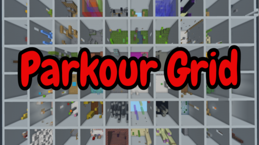 اسکرین شات برنامه Parkour Grid MCPE Map 2