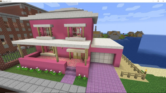 اسکرین شات برنامه Pink House MCPE 2
