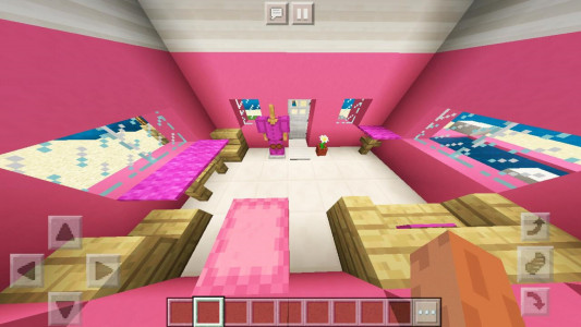 اسکرین شات برنامه Pink House MCPE 5