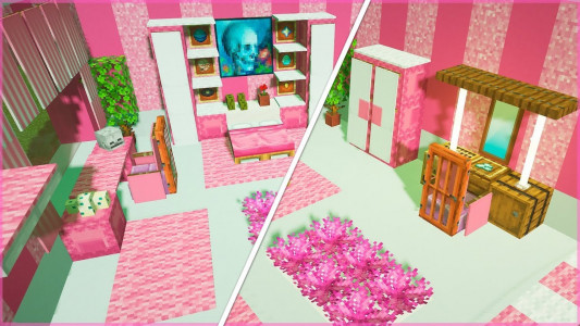اسکرین شات 1 برنامه Craftsman Pink House