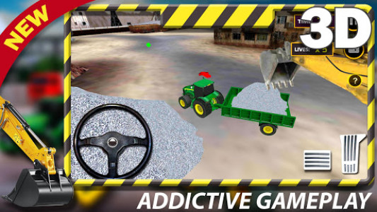 اسکرین شات بازی Excavator Road Builder - Crane Op Dump Truck 4