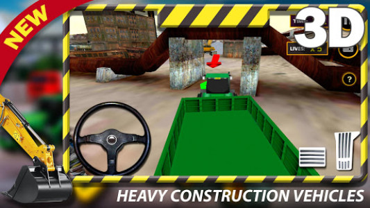 اسکرین شات بازی Excavator Road Builder - Crane Op Dump Truck 3
