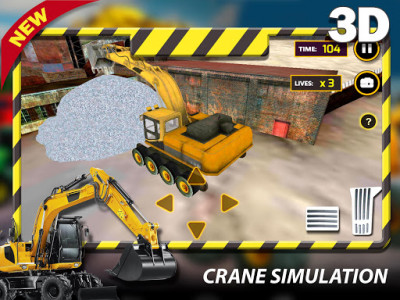 اسکرین شات بازی Excavator Road Builder - Crane Op Dump Truck 6