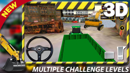 اسکرین شات بازی Excavator Road Builder - Crane Op Dump Truck 5