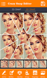 اسکرین شات برنامه Crazy Magic Photo Effect- Collage Maker 2