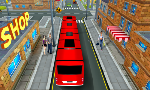 اسکرین شات بازی Bus Driver Simulator 3D 4