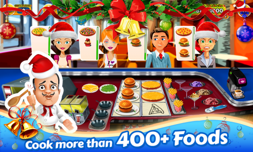 اسکرین شات بازی Santa Restaurant Cooking Game 3