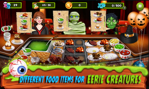 اسکرین شات بازی Restaurant Mania : Zombie Kitchen 3