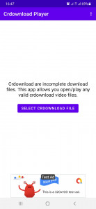 اسکرین شات برنامه Crdownload File Opener & Playe 1