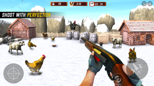 اسکرین شات 5 بازی Chicken Shooting 3D Hunt Games