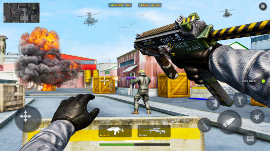 اسکرین شات بازی FPS Commando Strike PvP Battle 1