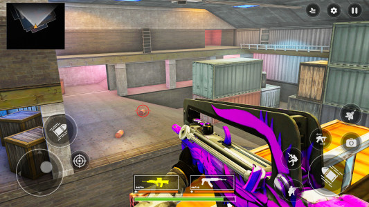 اسکرین شات 2 بازی FPS Cover Strike 3D - Gun Game