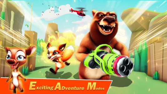 اسکرین شات 2 بازی Animal Shooting: Fun Gun Games