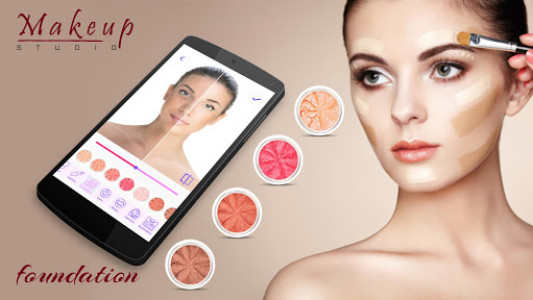 اسکرین شات برنامه Face Makeup - You Makeup Photo Editor 4