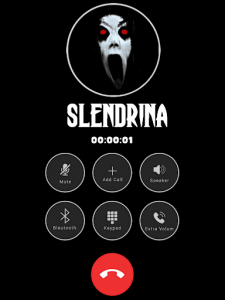 اسکرین شات برنامه Creepy Video Call from Slender Ghost Horror Prank 7