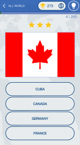 اسکرین شات بازی The Flags of the World Quiz 3