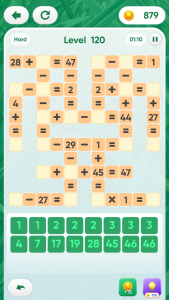 اسکرین شات 3 بازی Math Cross - Crossword Puzzle
