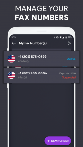 اسکرین شات برنامه iFax - Send & receive fax app 7