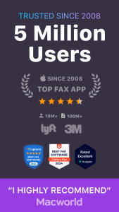 اسکرین شات 2 برنامه iFax - Send & receive fax app