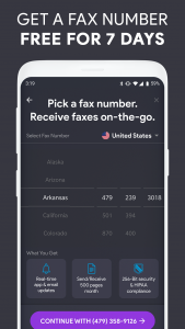 اسکرین شات برنامه iFax - Send & receive fax app 6