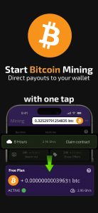 اسکرین شات 1 برنامه Bitcoin Mining (Crypto Miner)