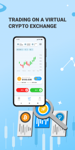 اسکرین شات 2 بازی CryptoCosmic Trading Simulator