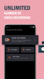 اسکرین شات برنامه Background Video Recorder 1