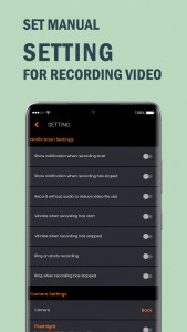 اسکرین شات برنامه Background Video Recorder 5